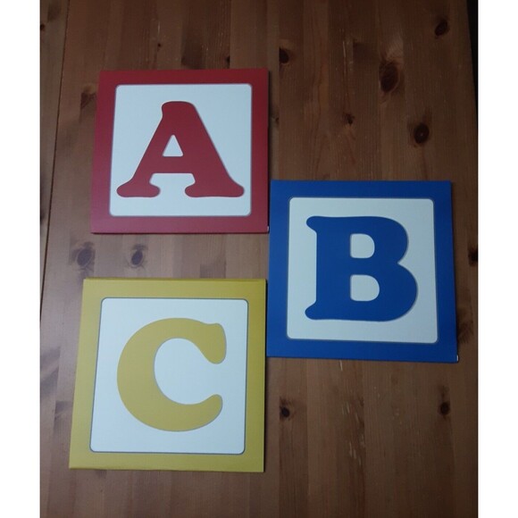 ABC Alphabet Party Decoration Boxes - Picture 2 of 4
